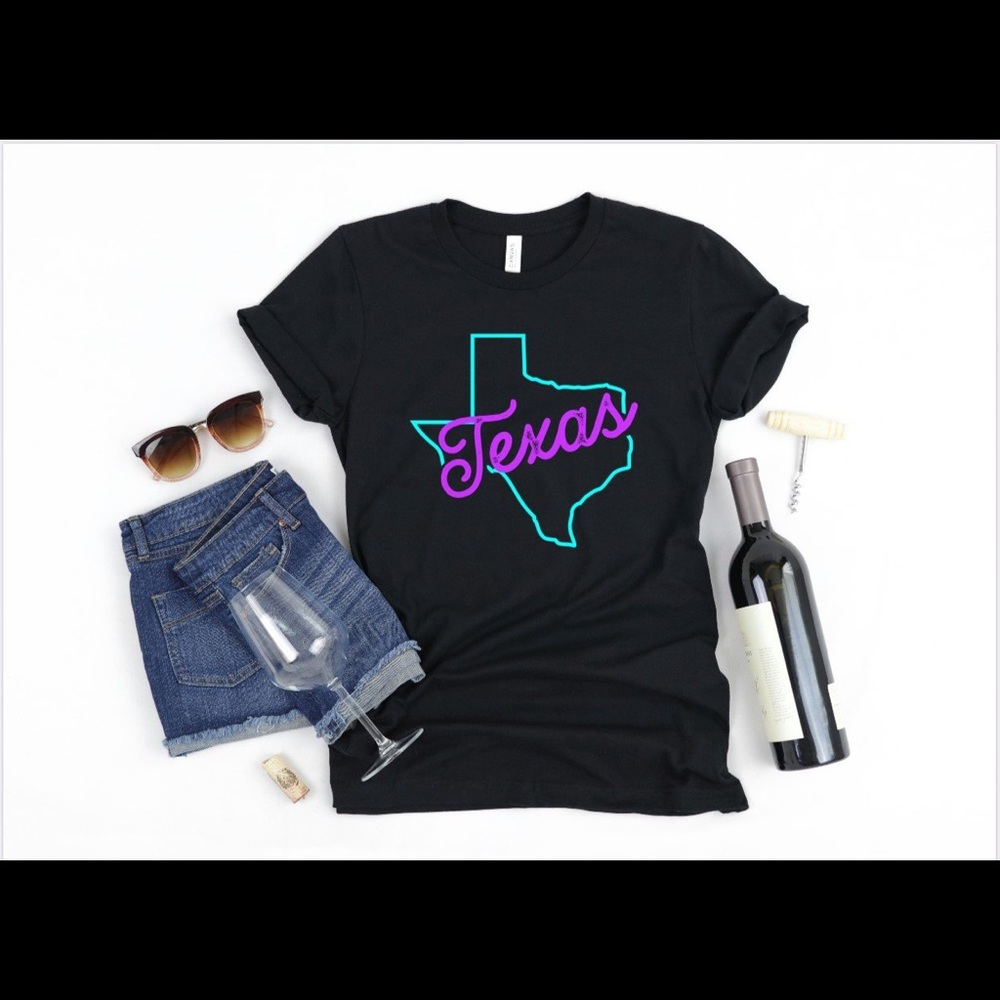 Neon Texas Tee